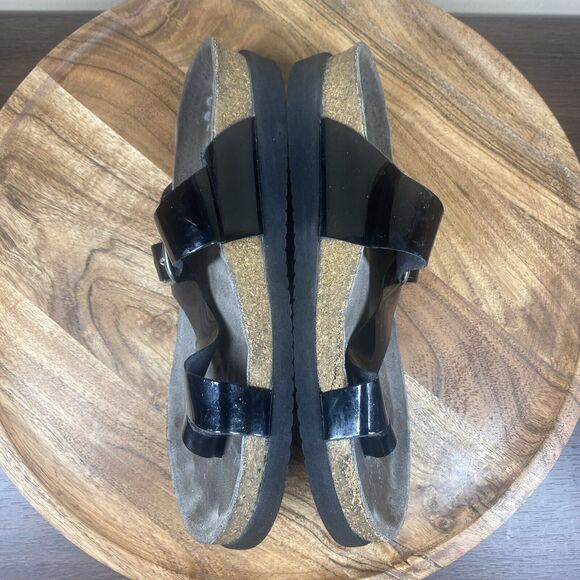 Mephisto Helen Classic Womens Size 40 9.5 Slip On Leather Sandals - Picture 7 of 10